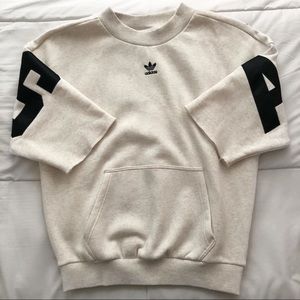 Adidas short sleeve sweatshirt